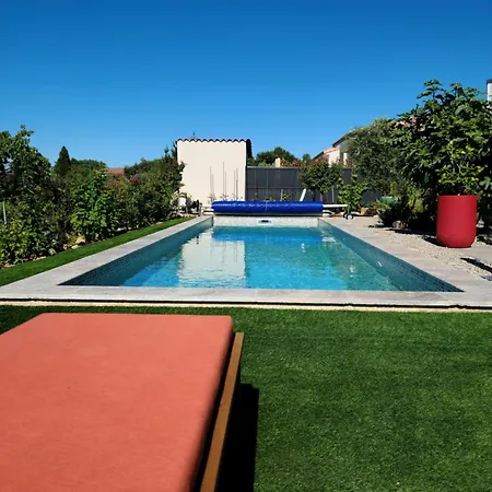 Les Papillons D'uzes Bed & Breakfast Saint-Laurent-la-Vernède